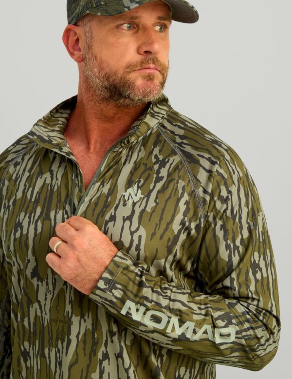 Nomad Men's Mirage 1/4 Zip, Performance Hunting Pullover Shirt - Image 2