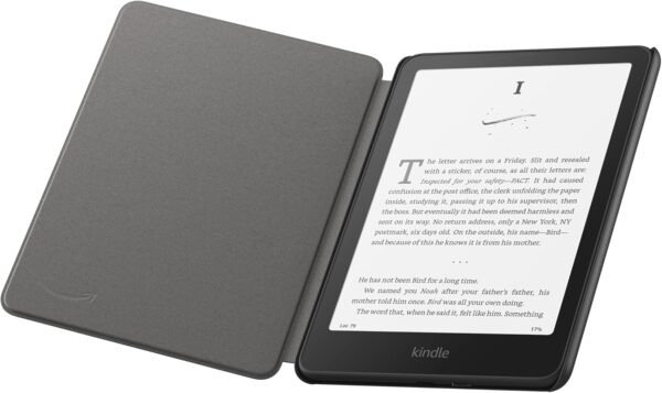 All-new Amazon Kindle Paperwhite and Kindle Colorsoft Signature Edition Case, Lightweight and Water-Safe, Foldable Protective Cover - Fabric - Image 3