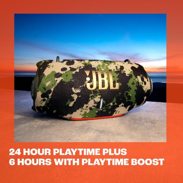 JBL Xtreme 4 - Portable Bluetooth Speaker, Powerful Sound and Deep Bass, IP67 Waterproof, 24 Hours of Playtime, Powerbank, PartyBoost for Multi-Speaker Pairing (Black) - Image 6