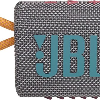JBL Go 3 - Portable Mini Bluetooth Speaker, big audio and punchy bass, IP67 waterproof and dustproof, 5 hours of playtime, speaker for home, outdoor and travel (Grey) - Image 6