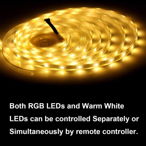 SUPERNIGHT RGBW LED Light Strip Remote Controller, 40 Keys IR Remote Controller Replacement for SMD 3528 5050 Flexible LED Strip Lights - Image 7