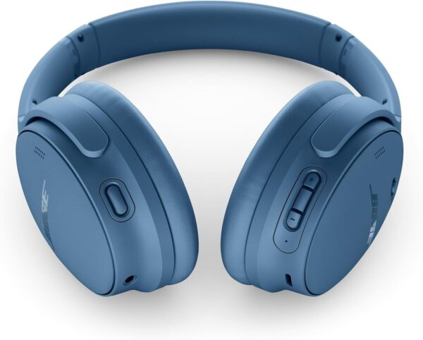 Bose QuietComfort Bluetooth Headphones, Wireless Headphones with Active Over Ear Noise Cancelling and Mic, Deep Bass, Up to 24 Hours of Playtime, Blue Dusk - Limited Edition Color - Image 4