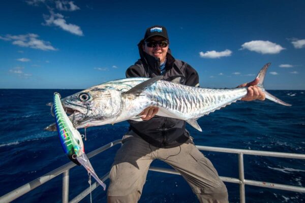 Nomad Design DTX Minnow 140 with Patented Autotune System - Distressed Baitfish Swimming Action, Hydrospeed Belly Eyelet for Faster Trolling - Image 3