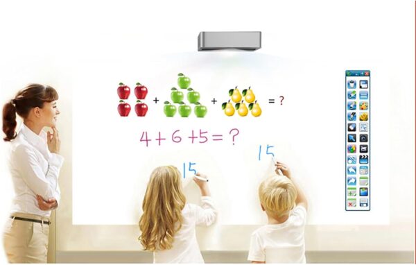 Interactive Whiteboard System- E-Pen Included- Ideal for Home, Office and Classroom - Windows PC Compatibility Only (Short Focus Interactive Whiteboard) - Image 5