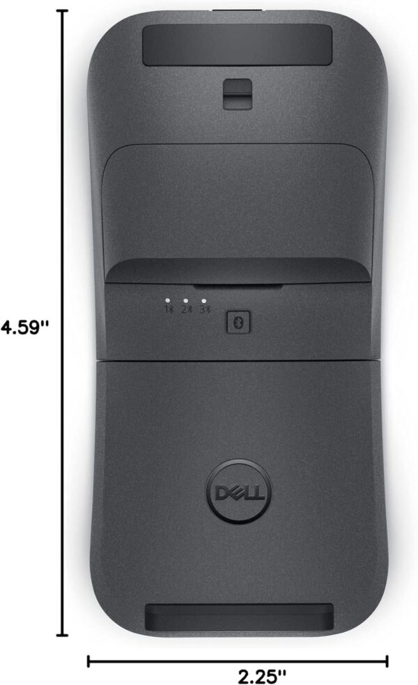 Dell MS700 Bluetooth Travel Mouse – Bluetooth 5.0, Microsoft Swift Pair/Dell Pair (Windows 10 & 11 only), Optical LED Sensor, Touch Scroll with latest Touch Controller - Black - Image 11