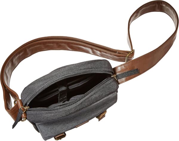 caseable shoulder travel bag for Kindle in black / grey - Image 4