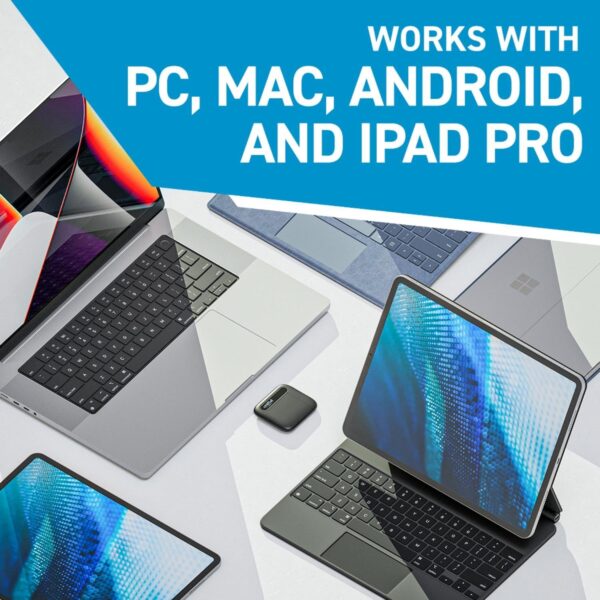 Crucial X6 1TB Portable SSD - Up to 800MB/s - PC and Mac - USB 3.2 USB-C External Solid State Drive - CT1000X6SSD9 - Image 4