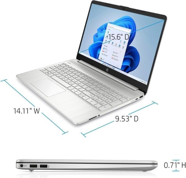 HP Laptop for Business and Student, 15.6" HD Touchscreen, Intel 6-Core i3-1215U Processor, 16GB RAM, 512GB SSD, lntel UHD Graphics, Windows 11 Home, with Microsoft Office Lifetime License - Image 6