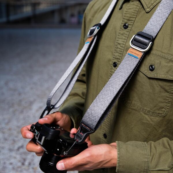 Peak Design Slide Lite Camera Strap, Ash, Configurable as a Sling, Neck or Shoulder Strap, Quick Release and Connection, Smooth and Grippy Side, Camera Straps for Photographers, 200 lb Capacity - Image 7