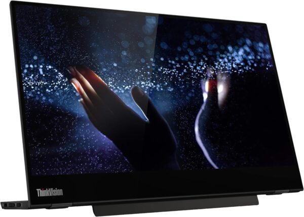 ThinkVision M14t USB-C Mobile Monitor with Touch Screen - Black - Image 2