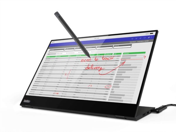 ThinkVision M14t USB-C Mobile Monitor with Touch Screen - Black - Image 4