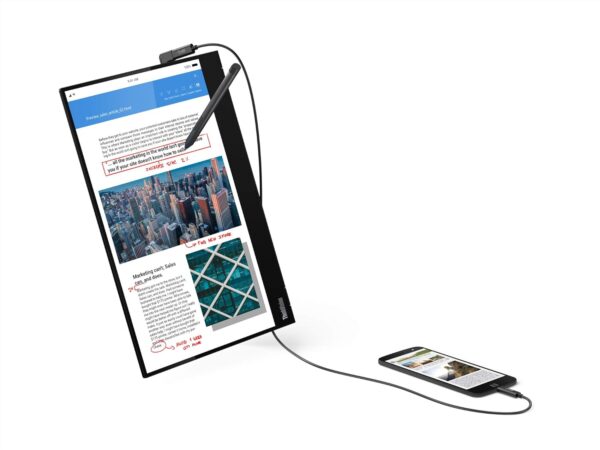 ThinkVision M14t USB-C Mobile Monitor with Touch Screen - Black - Image 13