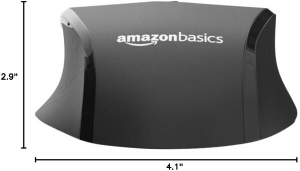 Amazon Basics Computer Mouse Wireless, Ergonomic, 2.4 GHz Optical, DPI Adjustable, Compatible With PC, Mac, Laptop, Black - Image 7
