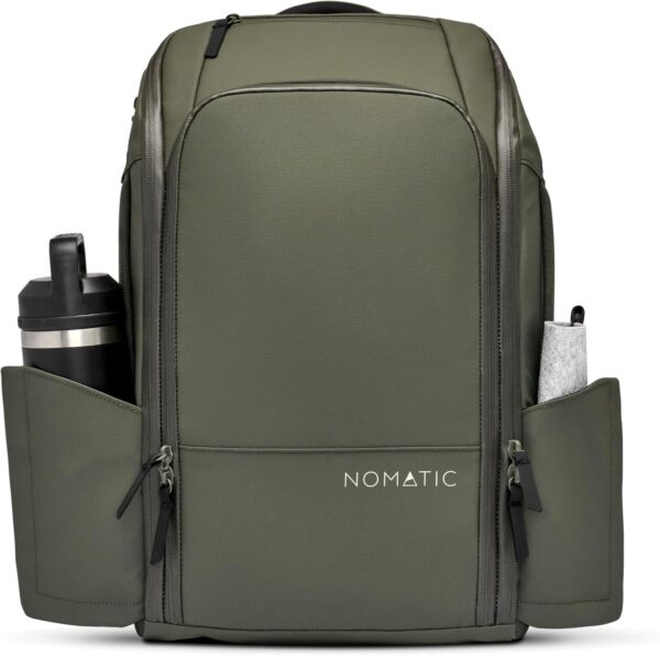 NOMATIC Backpack - 14L Water Resistant Anti Theft Backpack - Laptop Bag - Computer Backpack - Expandable Olive Backpack - Image 4