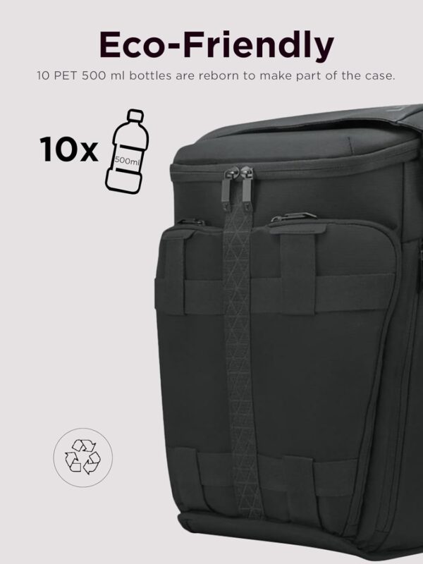 Lenovo Legion Active 17-inch Gaming Backpack - Black - Laptop Compartment - Durable & Water Resistant - Water Bottle Pocket - Image 4