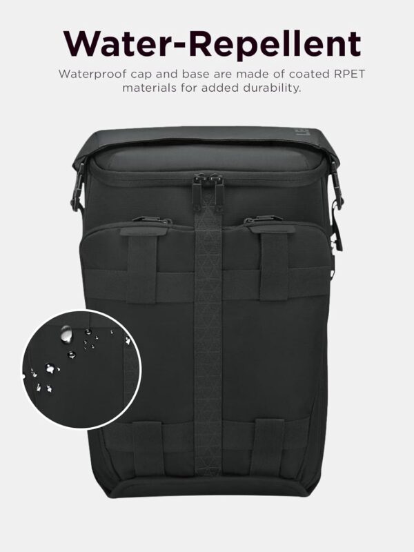 Lenovo Legion Active 17-inch Gaming Backpack - Black - Laptop Compartment - Durable & Water Resistant - Water Bottle Pocket - Image 6