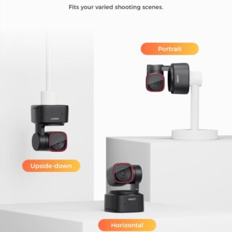OBSBOT Tiny 2 Lite 4K Webcam for PC, AI Tracking PTZ Streaming Camera with 1/2" Sensor, Gesture Control, 60 FPS, HDR, Microphones, Web Camera for Desktop Computer, Laptop, Meeting, Video Calls, etc. - Image 6