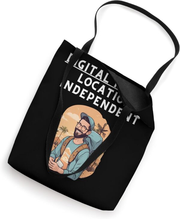 Digital Nomad - Location Independent - Digital Nomad Tote Bag