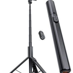 71" Phone Tripod, NT79 Extendable Selfie Stick for Cell Phone＆Camera, Tripod Stand with Remote for Video Recording, Phone Holder Tripod Compatible with iPhone Android, Camera