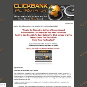 Affiliate Ad Rotator — ClickBank Ad Rotator