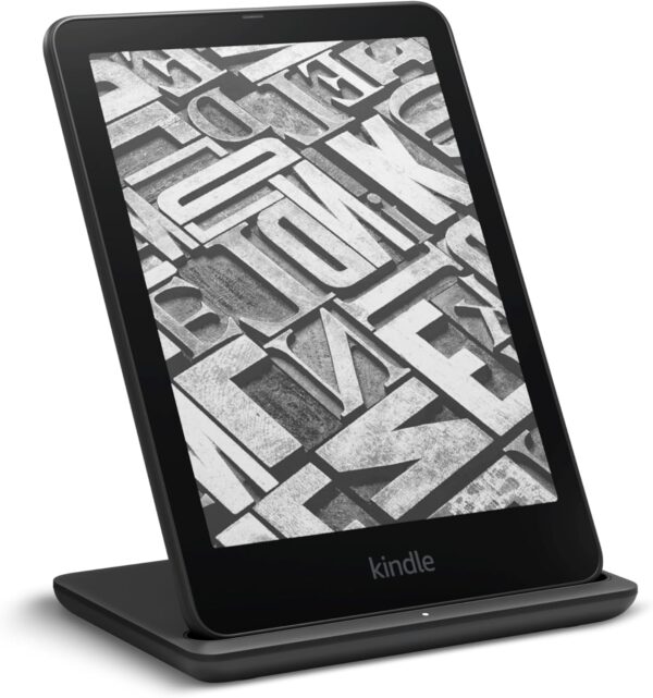 All New, Made for Amazon, Wireless Charging Dock for Kindle Paperwhite Signature Editions (2022 & 2024 Releases) and Kindle Colorsoft Signature Edition (2024 Release) - Image 2