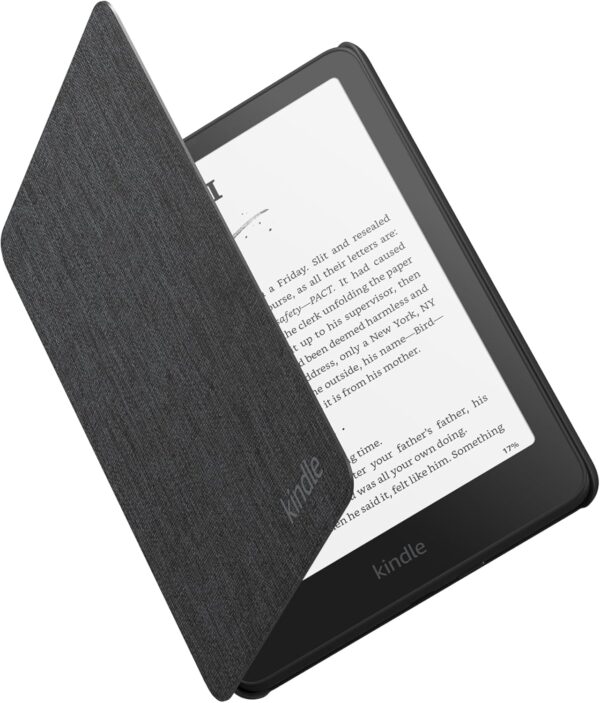 All-new Amazon Kindle Paperwhite and Kindle Colorsoft Signature Edition Case, Lightweight and Water-Safe, Foldable Protective Cover - Fabric