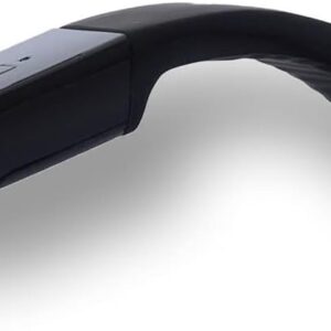 Bluetooth Arc Touch Mouse Slim and Portable Mini Wireless Computer Mouse Folding Ergonomic Optical Mice for Notebook Laptop Tablet (Bluetooth-Black)