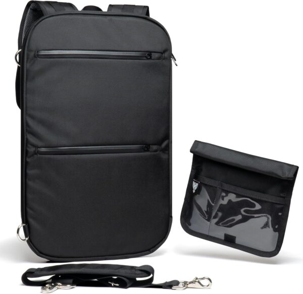 ~ FLEX Faraday Bag/Small LITE Faraday Bag Combo ~ Tracking/Hacking Defense ~ Coyote Brown