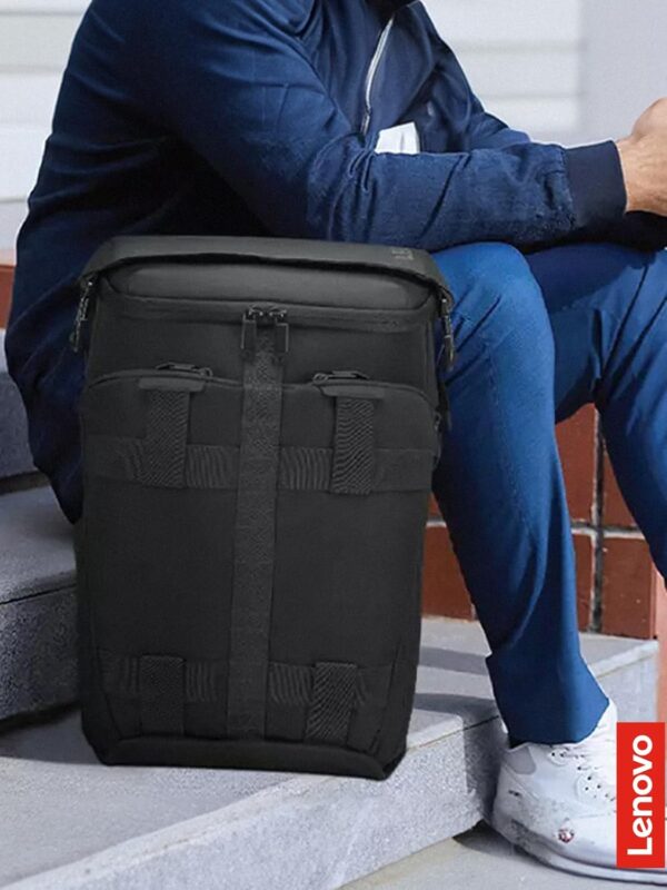Lenovo Legion Active 17-inch Gaming Backpack - Black - Laptop Compartment - Durable & Water Resistant - Water Bottle Pocket - Image 2