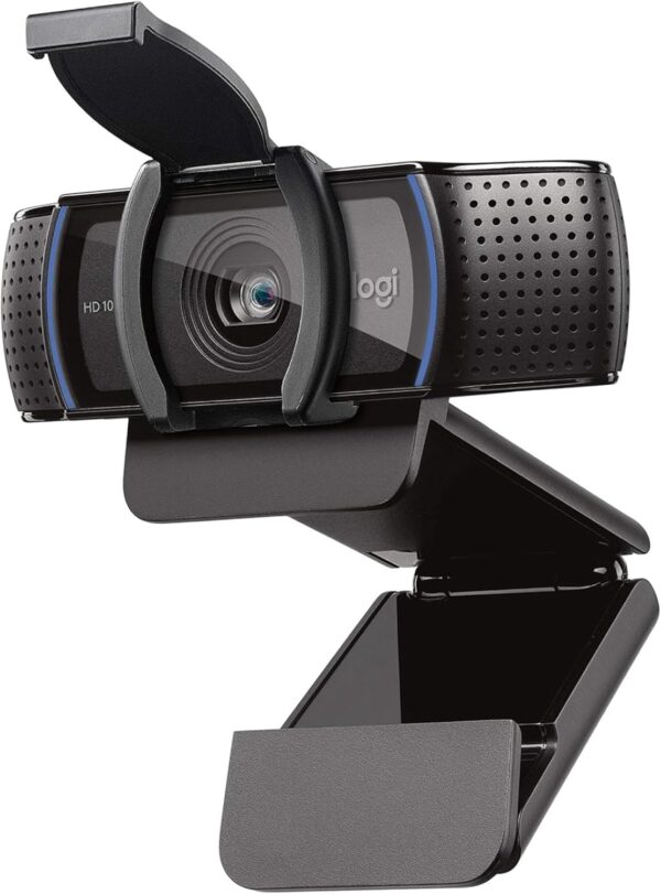 Logitech C920e HD 1080p Mic-Enabled Webcam, certified for Zoom, Microsoft Teams compatible, TAA Compliant