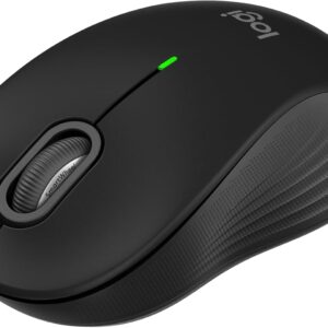 Logitech Signature M550 Wireless Mouse - for Small to Medium Sized Hands, 2-Year Battery, Silent Clicks, Customizable Side Buttons, Bluetooth, Multi-Device Compatibility - Black