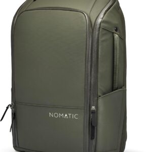 NOMATIC Backpack - 14L Water Resistant Anti Theft Backpack - Laptop Bag - Computer Backpack - Expandable Olive Backpack
