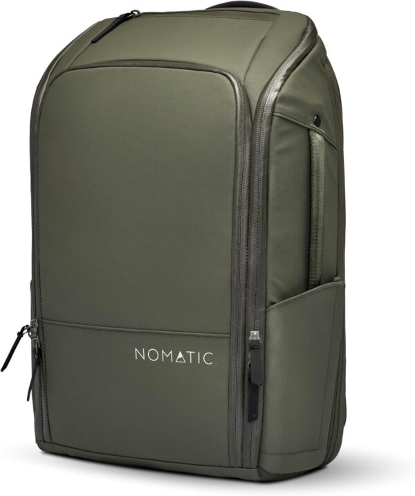 NOMATIC Backpack - 14L Water Resistant Anti Theft Backpack - Laptop Bag - Computer Backpack - Expandable Olive Backpack