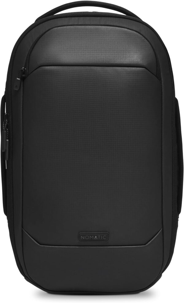 NOMATIC Navigator RS Pack 15L: 15L Premium Backpack w/ 6L Built-In Expansion - Water Resistant Anti Theft Backpack - Laptop Bag - Computer Backpack - Expandable Black Backpack