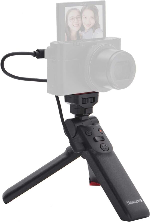 Newmowa Mini Shooting Grip vlog Camera Grip for Sony Vlogger Grip for Sony ZV1 RX100 VII RX100M2 RX100M3 RX100M4 RX100M5 RX100M7 A6000 a6100 a6300 A6400 A6500 A6600(Not for ZV-1F)