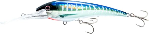 Nomad Design DTX Minnow 140 with Patented Autotune System - Distressed Baitfish Swimming Action, Hydrospeed Belly Eyelet for Faster Trolling