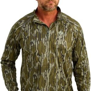 Nomad Men's Mirage 1/4 Zip, Performance Hunting Pullover Shirt