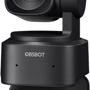 OBSBOT Tiny SE 1080P 100FPS Webcam for PC, AI Tracking PTZ Streaming Camera with 1/2.8" Sensor, Gesture Control, Dual ISO, Staggered HDR, Web Camera for Desktop Computer, Laptop, Meeting, Video Calls