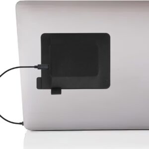 Pocket Pouch for Laptop, Portable Adhesive Laptop Pouch Compatible for SanDisk 4TB SSD, Mouse, USB Cable, Hard Drive Bag for Travelers Tech-Savvy Professionals Students Digital Nomads Remote Workers