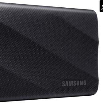 SAMSUNG T9 Portable SSD 4TB, USB 3.2 Gen 2x2 External Solid State Drive, Seq. Read Speeds Up to 2,000MB/s for Gaming, Students and Professionals,MU-PG4T0B/AM, Black (pack of 1) - Image 2