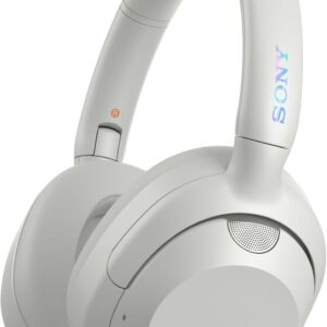 Sony ULT WEAR Over-Ear Noise Cancelling Bluetooth Headphones with Alexa Built-in, Comfortable Design, 30-Hour Battery, Massive Bass, Off White
