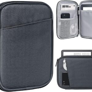 TiMOVO 6-7 Inch Tablet Sleeve for All-New Kindle Paperwhite and Kindle Colorsoft Signature Edition, Protective Sleeve Cover Case with Pocket for Kindle E-Reader/Kindle Oasis, Space Gray
