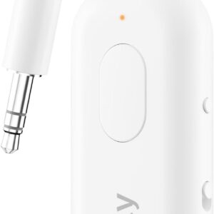 Twelve South AirFly Pro | Bluetooth Wireless Transmitter/Receiver Adapter for 2 Headphones, Audio Sharing, Compatible with 3.5mm aux Jack for Airplanes, TV, Gym, Stereo, and Travel, 25+ Hr Battery