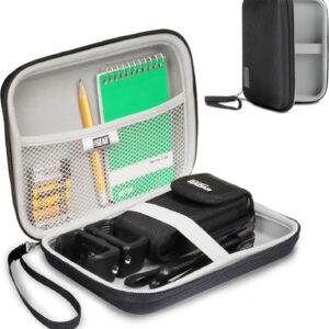 USA Gear Travel Hard Case for Baseball Speed Device Compatible with Pocket Radar, Smart Coach, Pocket Radar Mount and More - Water Resistant Exterior, Storage for Batteries, Cables