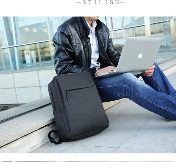 Ultimate Travel Laptop Backpack for Women & Men - 15.6 Inch Carry On Backpack with USB Charging, Waterproof & Anti-Theft Design | Work Backpack for Commuters, Business Trips, College Students (Black) - Image 2