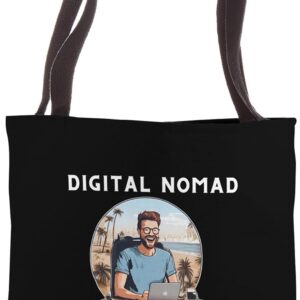 Digital Nomad Location Independent - Digital Nomad Tote Bag