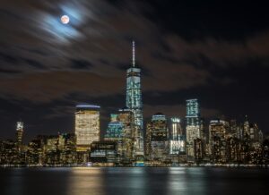 new york city during nighttime