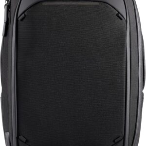 NOMATIC Navigator Travel Backpack - 32L Backpack with Laptop Compartment and 9L Built-In Expansion - Anti-Theft Carry-On Backpack for Travel - Water Resistant Travel Pack (Black)