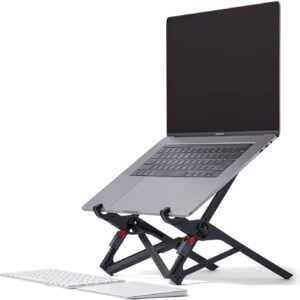 Roost Laptop Stand – Adjustable and Portable Laptop Stand – PC and MacBook Stand, Patented