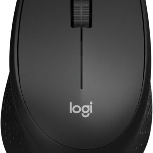 Logitech M330 SILENT Wireless Mouse, 2.4GHz with USB Receiver, Optical Tracking, Quiet & Lightweight, Long Battery Life, for PC, Mac, Laptop, Chromebook - Black